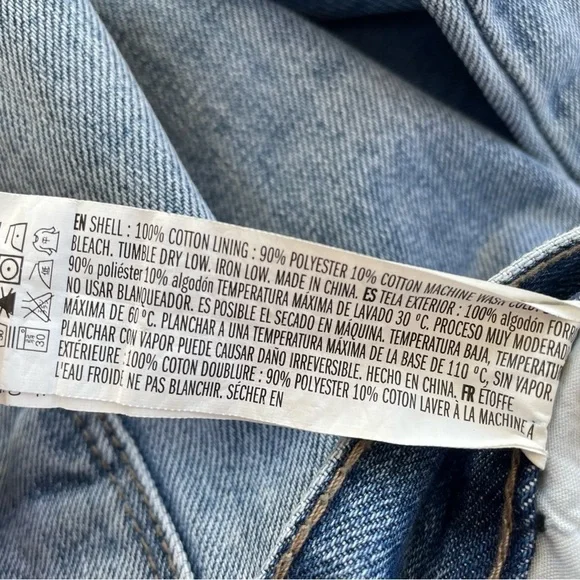 Grey Lab Women's High Rise Wide Leg Jeans Size 30 New with Tags NWT - Picture 9 of 13